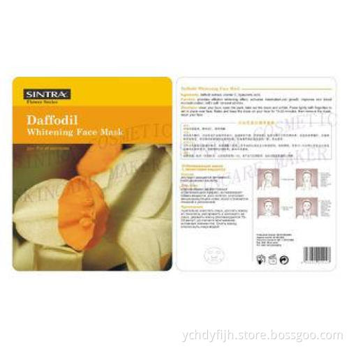 Silk Herbal Moisturizing Facial Mask , Daffodil Whitening F